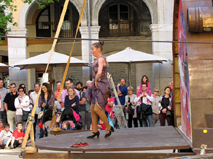 Festes de Primavera 2014. Espectacles a la plaça de la Independència