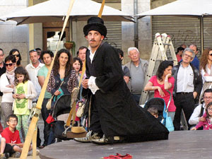 Festes de Primavera 2014. Espectacles a la plaça de la Independència