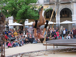 Festes de Primavera 2014. Espectacles a la plaça de la Independència