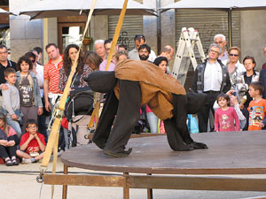 Festes de Primavera 2014. Espectacles a la plaça de la Independència