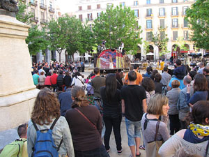 Festes de Primavera 2014. Espectacles a la pla&ccedil;a de la Independ&egrave;ncia