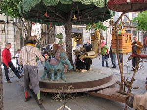 Festes de Primavera 2014. Espectacles a la Rambla