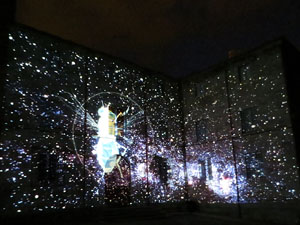 Girona, ciutat de festivals. Festival Internacional de Mapping, FIMG. Fa&ccedil;ana de la  Casa Pastors