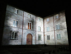 Girona, ciutat de festivals. Festival Internacional de Mapping, FIMG. Fa&ccedil;ana de la  Casa Pastors