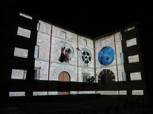 Girona, ciutat de festivals. Festival Internacional de Mapping, FIMG. Fa&ccedil;ana de la  Casa Pastors