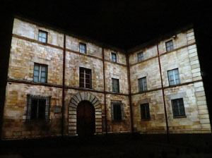 Girona, ciutat de festivals. Festival Internacional de Mapping, FIMG. Fa&ccedil;ana de la  Casa Pastors