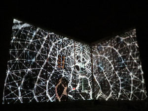 Girona, ciutat de festivals. Festival Internacional de Mapping, FIMG. Fa&ccedil;ana de la  Casa Pastors