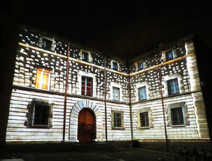 Girona, ciutat de festivals. Festival Internacional de Mapping, FIMG. Fa&ccedil;ana de la  Casa Pastors