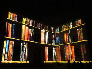 Girona, ciutat de festivals. Festival Internacional de Mapping, FIMG. Fa&ccedil;ana de la  Casa Pastors