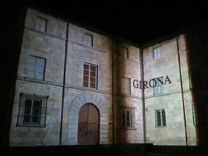 Girona, ciutat de festivals. Festival Internacional de Mapping, FIMG. Fa&ccedil;ana de la  Casa Pastors