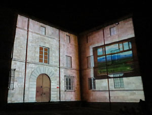Girona, ciutat de festivals. Festival Internacional de Mapping, FIMG. Fa&ccedil;ana de la  Casa Pastors