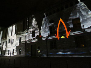 Girona, ciutat de festivals. Festival Internacional de Mapping, FIMG. Sessi&oacute; inaugural