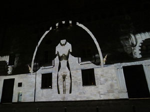 Girona, ciutat de festivals. Festival Internacional de Mapping, FIMG. Sessi&oacute; inaugural