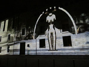 Girona, ciutat de festivals. Festival Internacional de Mapping, FIMG. Sessi&oacute; inaugural