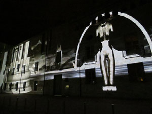 Girona, ciutat de festivals. Festival Internacional de Mapping, FIMG. Sessi&oacute; inaugural