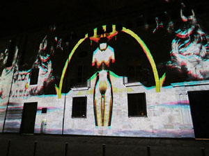Girona, ciutat de festivals. Festival Internacional de Mapping, FIMG. Sessi&oacute; inaugural