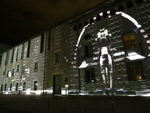 Girona, ciutat de festivals. Festival Internacional de Mapping, FIMG. Sessi&oacute; inaugural