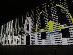 Girona, ciutat de festivals. Festival Internacional de Mapping, FIMG. Sessi&oacute; inaugural