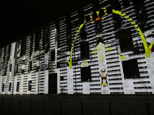 Girona, ciutat de festivals. Festival Internacional de Mapping, FIMG. Sessi&oacute; inaugural