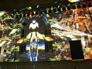 Girona, ciutat de festivals. Festival Internacional de Mapping, FIMG. Sessi&oacute; inaugural