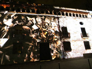 Girona, ciutat de festivals. Festival Internacional de Mapping, FIMG. Sessi&oacute; inaugural