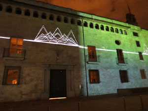 Girona, ciutat de festivals. Festival Internacional de Mapping, FIMG. Sessi&oacute; inaugural