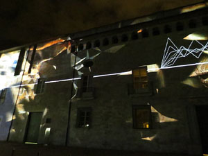 Girona, ciutat de festivals. Festival Internacional de Mapping, FIMG. Sessi&oacute; inaugural