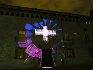 Girona, ciutat de festivals. Festival Internacional de Mapping, FIMG. Sessi&oacute; inaugural