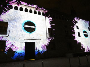 Girona, ciutat de festivals. Festival Internacional de Mapping, FIMG. Sessi&oacute; inaugural