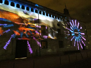 Girona, ciutat de festivals. Festival Internacional de Mapping, FIMG. Sessi&oacute; inaugural