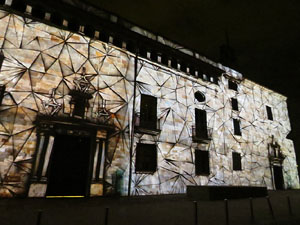 Girona, ciutat de festivals. Festival Internacional de Mapping, FIMG. Sessi&oacute; inaugural