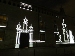 Girona, ciutat de festivals. Festival Internacional de Mapping, FIMG. Sessi&oacute; inaugural