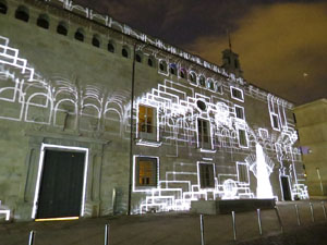 Girona, ciutat de festivals. Festival Internacional de Mapping, FIMG. Sessi&oacute; inaugural