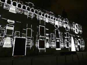 Girona, ciutat de festivals. Festival Internacional de Mapping, FIMG. Sessi&oacute; inaugural