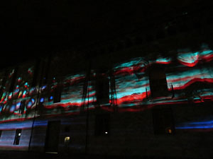 Girona, ciutat de festivals. Festival Internacional de Mapping, FIMG. Sessi&oacute; inaugural