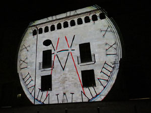 Girona, ciutat de festivals. Festival Internacional de Mapping, FIMG. Sessi&oacute; inaugural