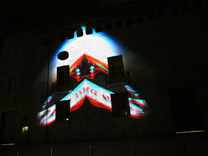 Girona, ciutat de festivals. Festival Internacional de Mapping, FIMG. Sessi&oacute; inaugural