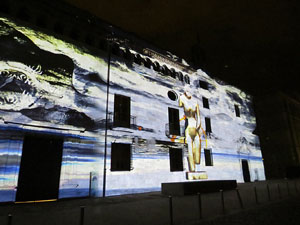 Girona, ciutat de festivals. Festival Internacional de Mapping, FIMG. Sessi&oacute; inaugural