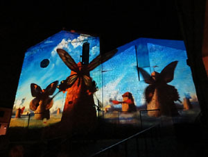 Girona, ciutat de festivals. Festival Internacional de Mapping, FIMG. Centre Cultural la Merc&egrave;