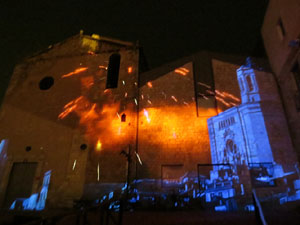 Girona, ciutat de festivals. Festival Internacional de Mapping, FIMG. Centre Cultural la Merc&egrave;