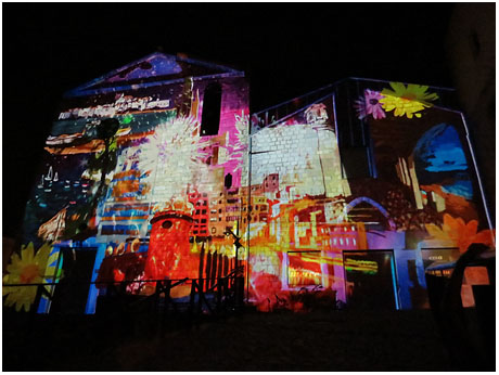 Girona, ciutat de Festivals. Festival Internacional de Mapping, FIMG. Projeccions al Centre Cultural La Merc&egrave;