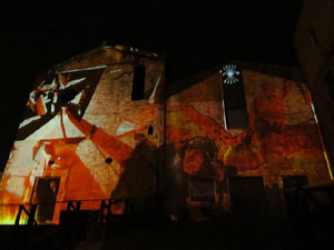 Girona, ciutat de festivals. Festival Internacional de Mapping, FIMG. Centre Cultural la Merc&egrave;