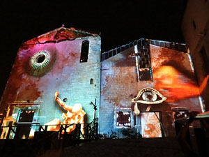 Girona, ciutat de festivals. Festival Internacional de Mapping, FIMG. Centre Cultural la Merc&egrave;