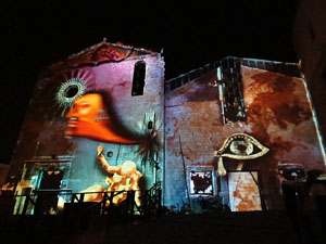 Girona, ciutat de festivals. Festival Internacional de Mapping, FIMG. Centre Cultural la Merc&egrave;