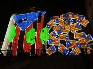 Girona, ciutat de festivals. Festival Internacional de Mapping, FIMG. Centre Cultural la Merc&egrave;