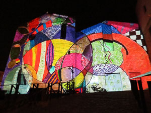 Girona, ciutat de festivals. Festival Internacional de Mapping, FIMG. Centre Cultural la Merc&egrave;