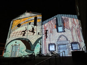 Girona, ciutat de festivals. Festival Internacional de Mapping, FIMG. Centre Cultural la Merc&egrave;