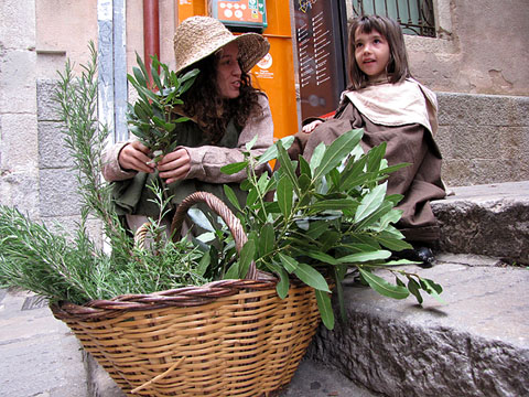 Inauguració exposició La Girona Medieval.  Espectacle de Casus Bellic