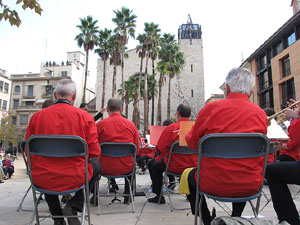 Fires de Sant Narcís 2013. Concert a la plaça de Santa Susanna per la Banda 