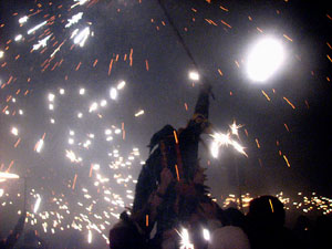 Fires de Sant Narc&iacute;s 2013. El correfoc. 25 anys dels Diables de l'Onyar